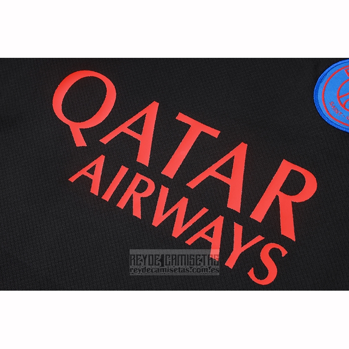 Chandal del Paris Saint-Germain Manga Corta 2026-2027 Negro - Pantalon Corto